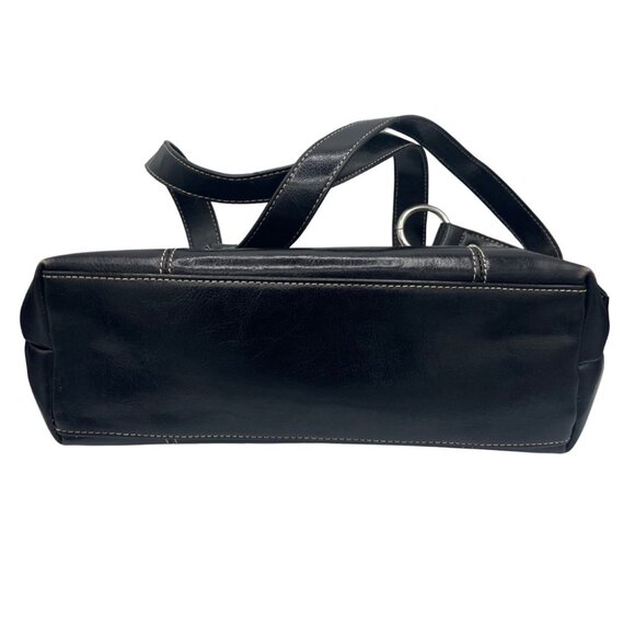 Call It Spring Vintage Y2K Grommet Black Belted Brocle Mini Shoulder Bag - Picture 5 of 8